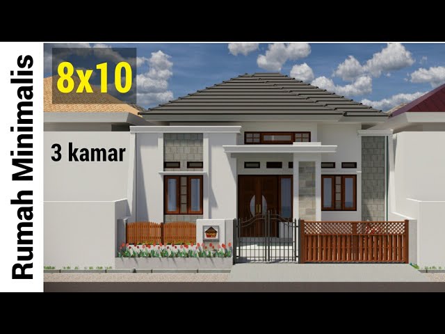 Detail Gambar Rumah 8x10 3 Kamar Tidur Nomer 8