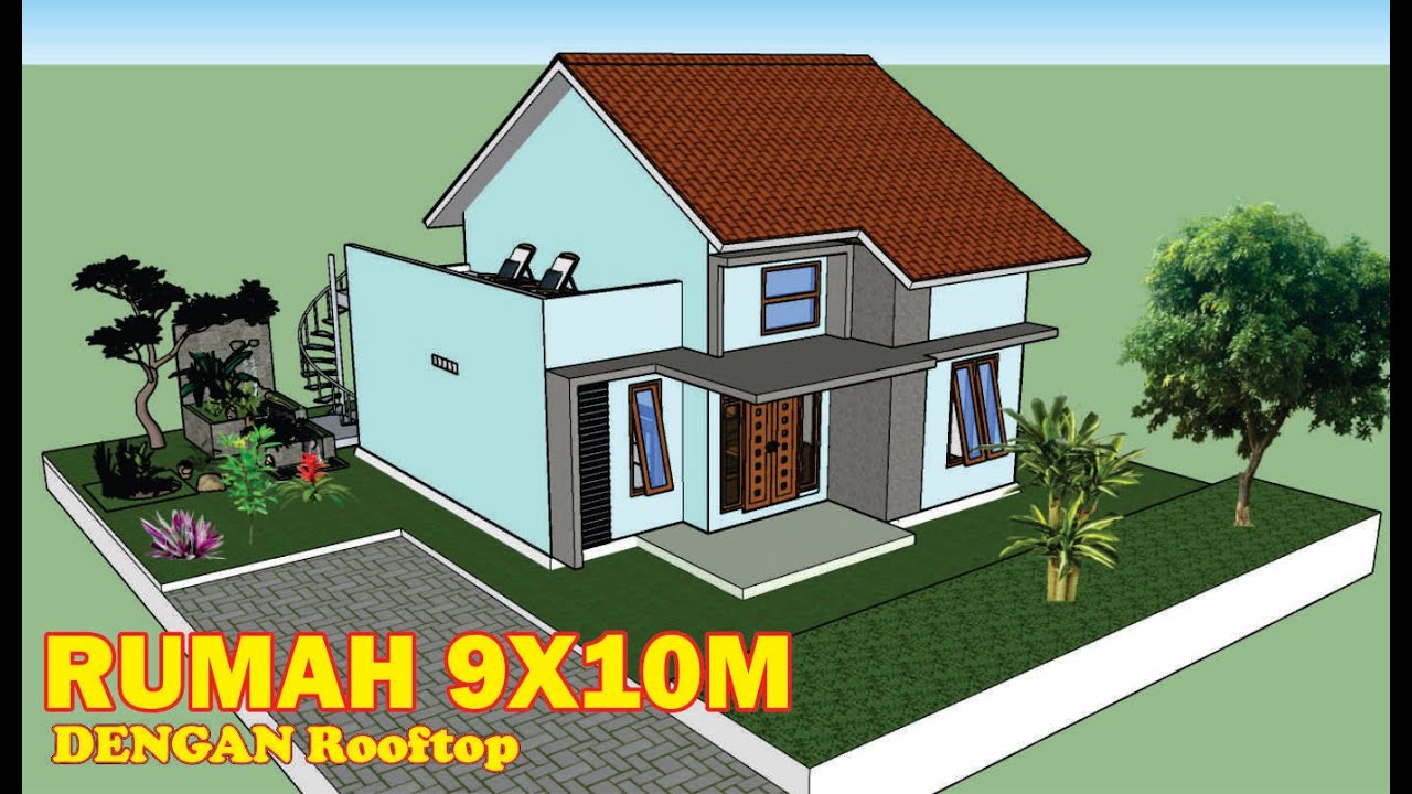 Detail Gambar Rumah 9x10 Meter Nomer 18