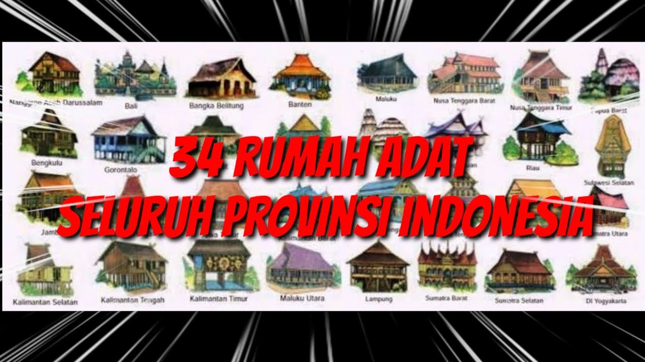 Detail Gambar Rumah Adat 34 Propinsi Nomer 15