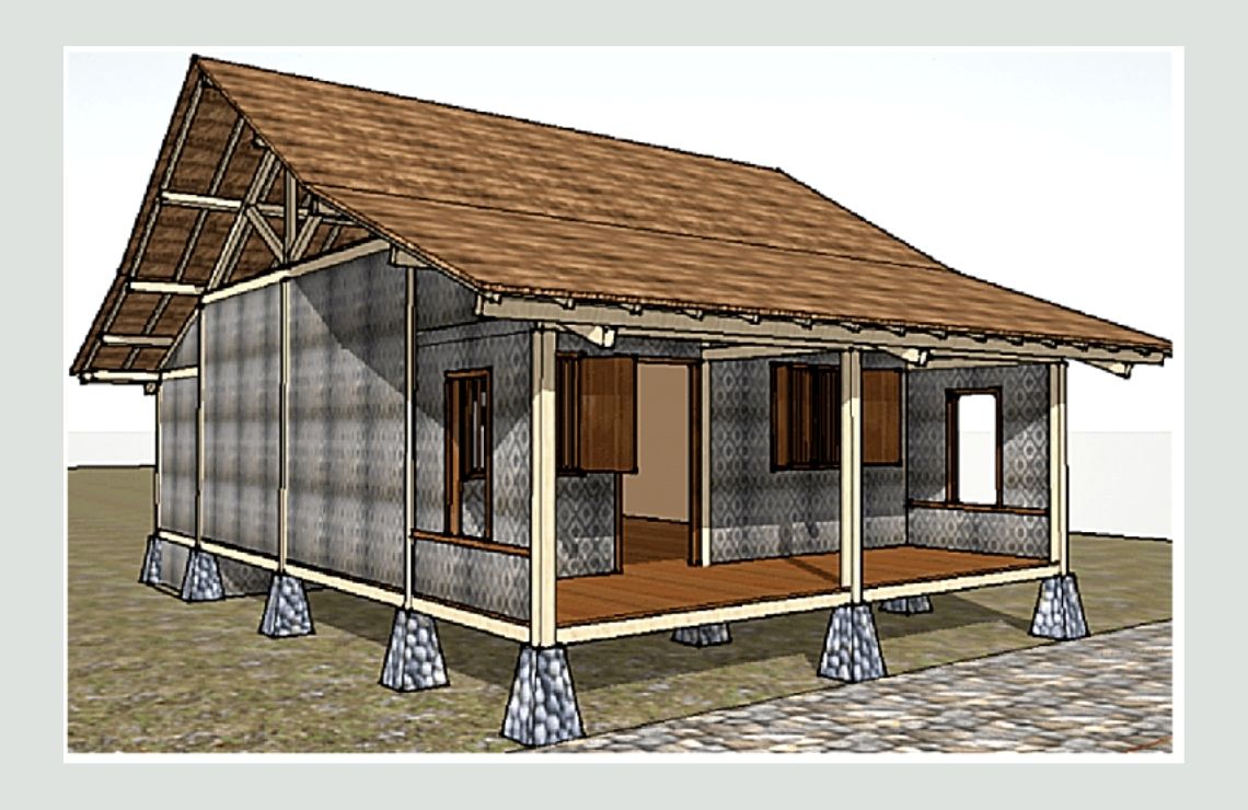 Detail Gambar Rumah Adat Baduy Nomer 7