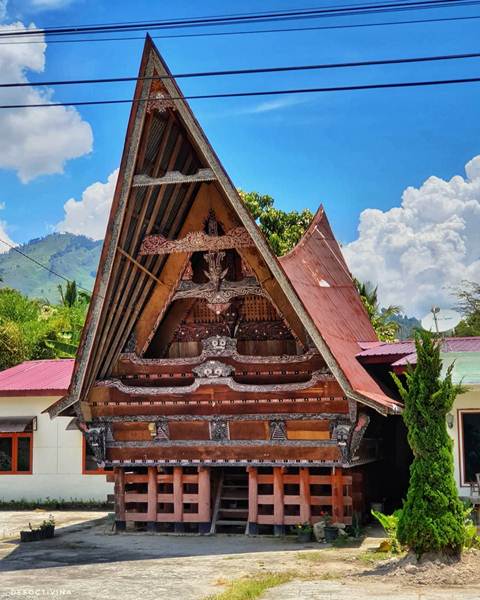 Detail Gambar Rumah Adat Batak Toba Nomer 12