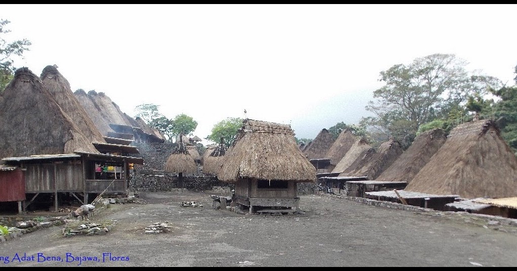 Detail Gambar Rumah Adat Bena Bajawa Nomer 42