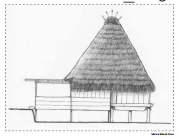 Detail Gambar Rumah Adat Bena Bajawa Nomer 44