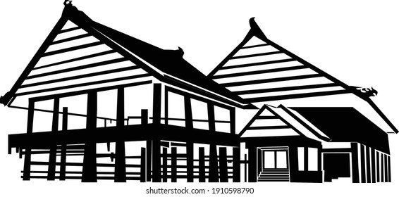 Detail Gambar Rumah Adat Bugis Nomer 24