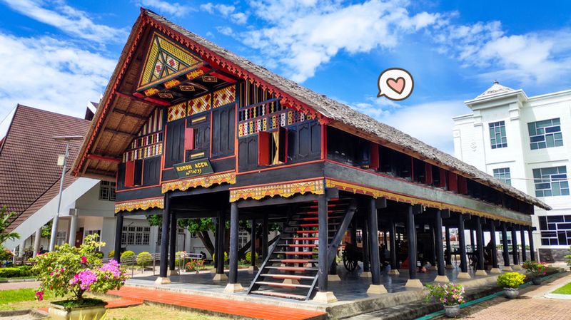 Detail Gambar Rumah Adat Dari Aceh Nomer 3