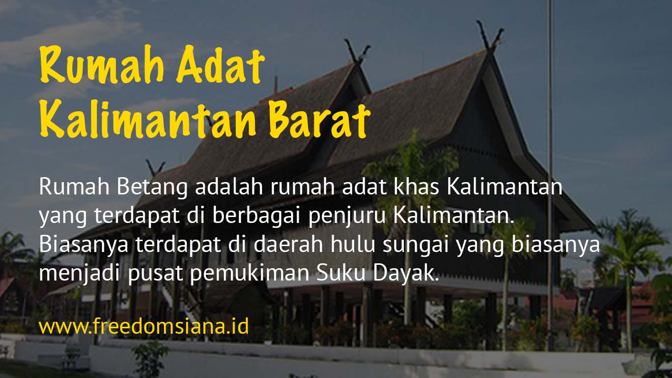 Detail Gambar Rumah Adat Dayak Kalbar Nomer 43