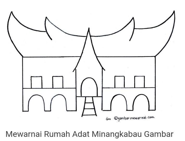 Detail Gambar Rumah Adat Hitam Putih Nomer 6