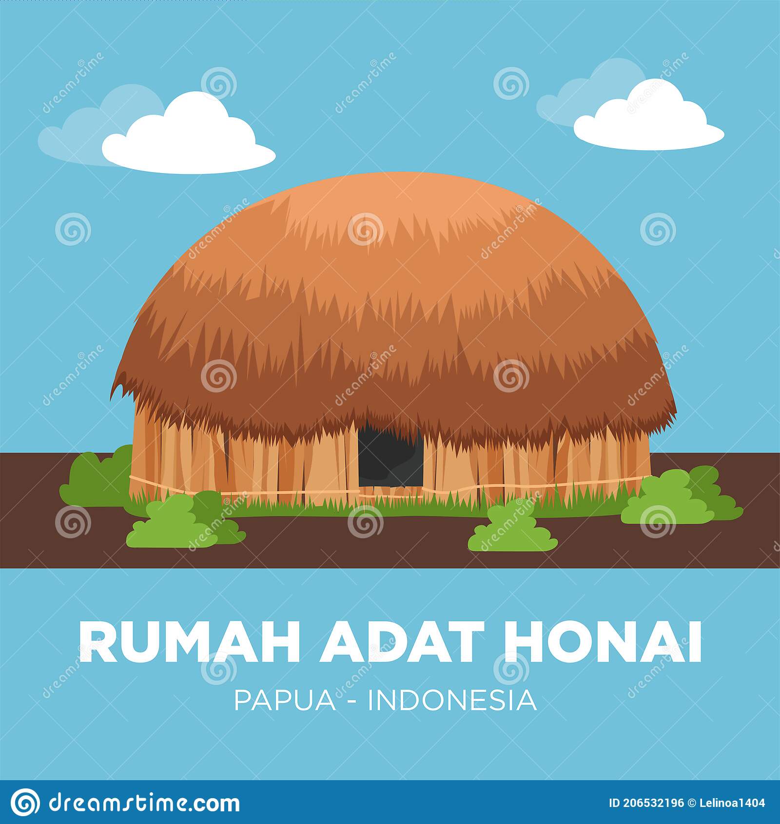 Detail Gambar Rumah Adat Honai Koleksi Nomer 22