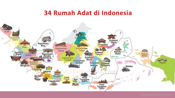 Detail Gambar Rumah Adat Indonesia Kartun Nomer 51