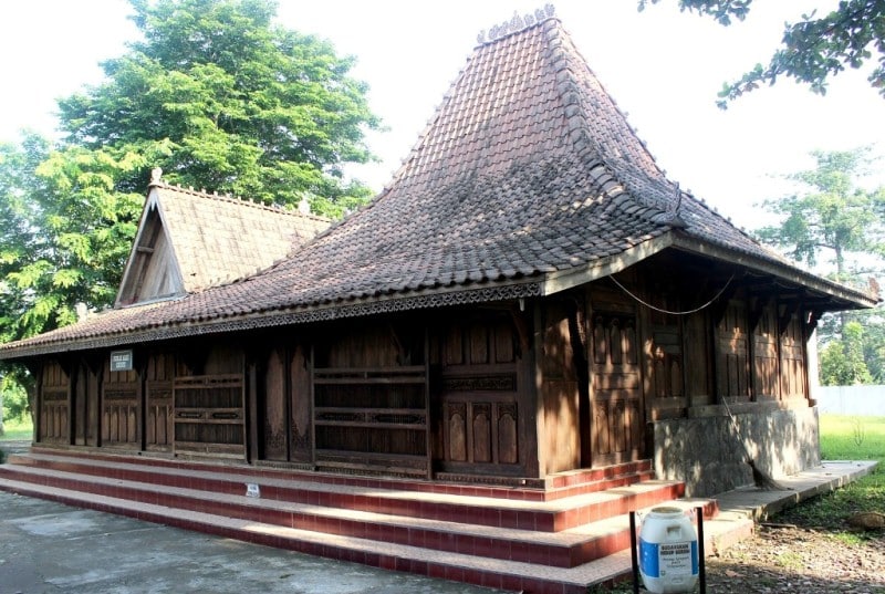 Gambar Rumah Adat Jawa Hitam Putih 54+ Koleksi Gambar