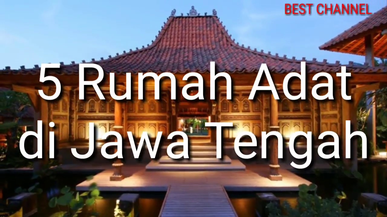 Detail Gambar Rumah Adat Jawa Tengah Nomer 29