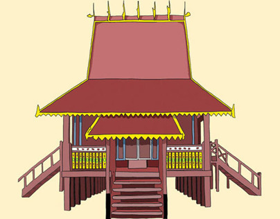 Detail Gambar Rumah Adat Limas Nomer 12