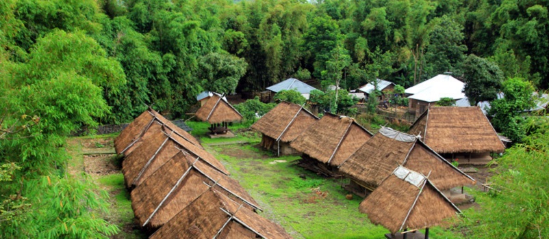 Detail Gambar Rumah Adat Lombok Nomer 12