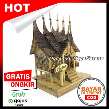 Detail Gambar Rumah Adat Minangkabau Gambar Rumah Adat Bali Dan Namanya Nomer 50