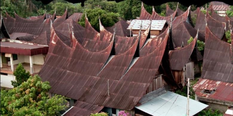 Detail Gambar Rumah Adat Minangkabau Gambar Rumah Adat Di Aceh Nomer 34