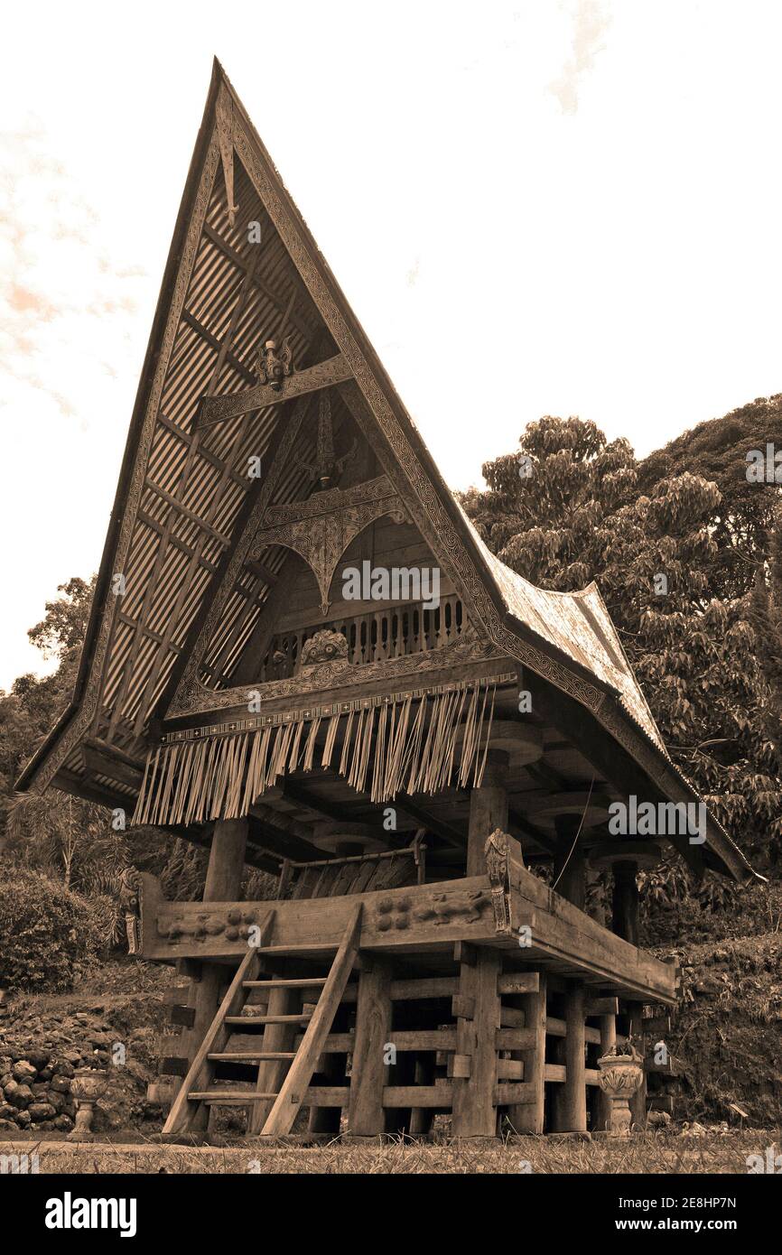 Detail Gambar Rumah Adat Minangkabau Gambar Rumah Adat Di Nusa Tenggara