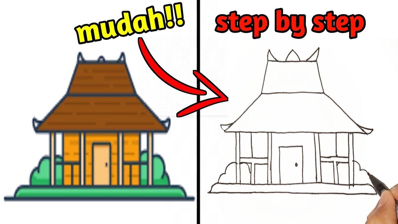 Detail Gambar Rumah Adat Mudah Nomer 3