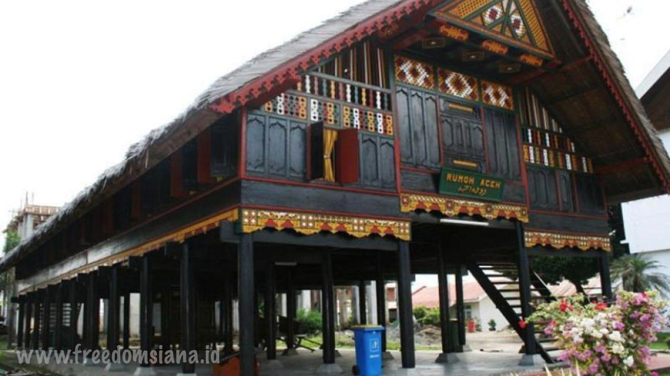 Detail Gambar Rumah Adat Nad Nomer 24