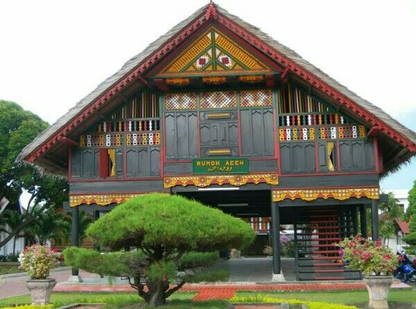 Detail Gambar Rumah Adat Nad Nomer 4