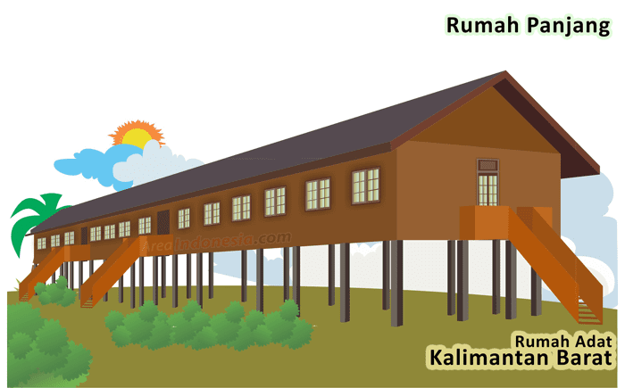 Detail Gambar Rumah Adat Panjang Nomer 16