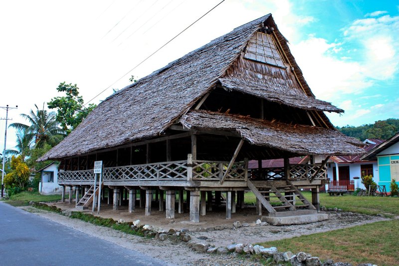 Detail Gambar Rumah Adat Provinsi Maluku Nomer 2