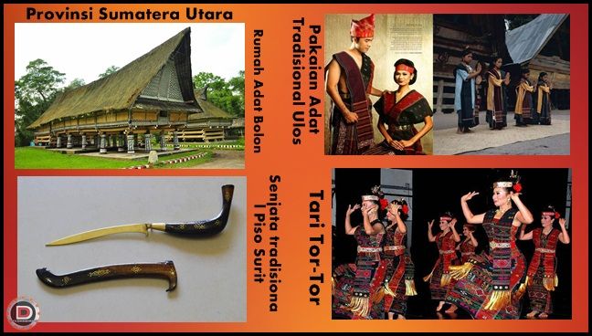 Detail Gambar Rumah Adat Senjata Alat Musik Dan Tarian Sumatera Utara Nomer 2