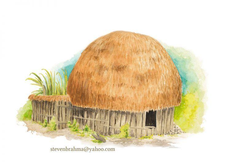 Detail Gambar Rumah Adat Suku Asmat Koleksi Nomer 49