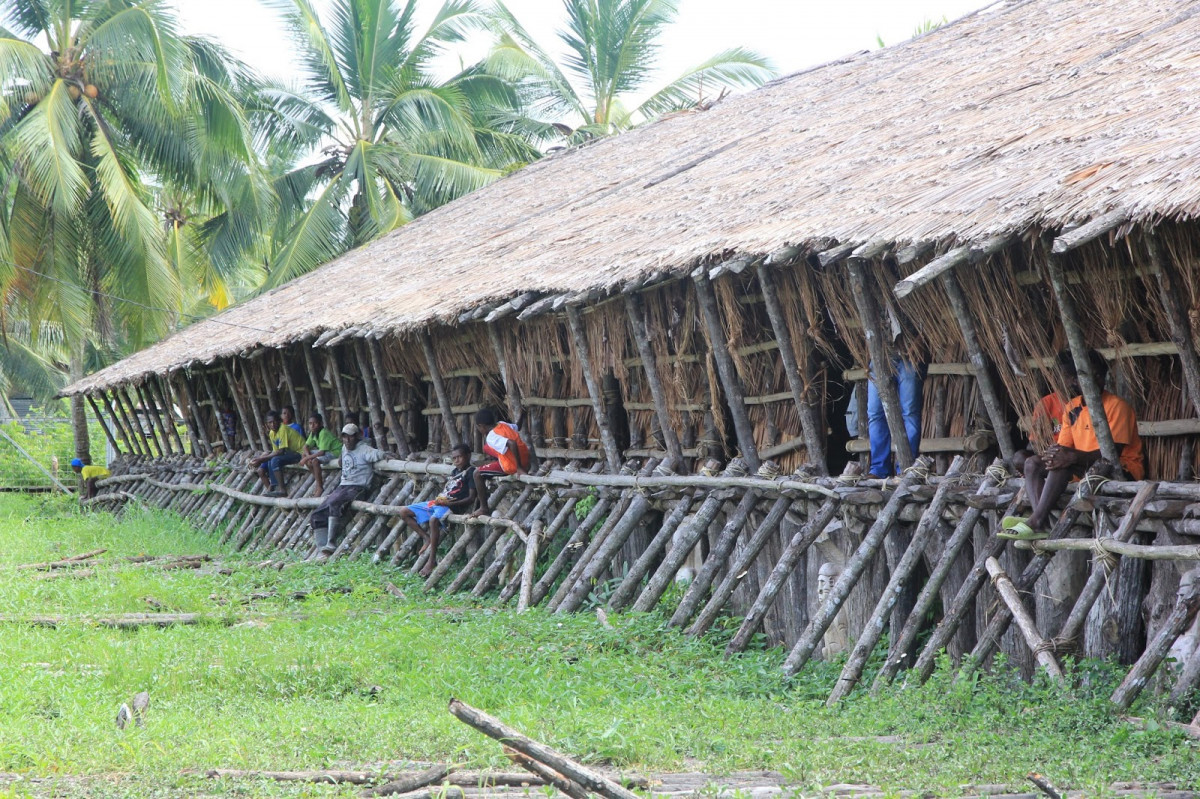 Detail Gambar Rumah Adat Suku Asmat Nomer 7