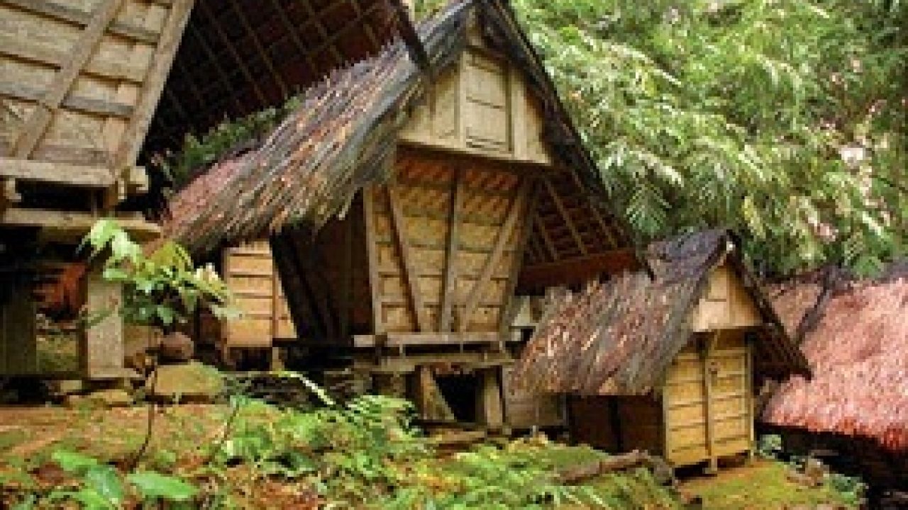 Detail Gambar Rumah Adat Suku Baduy Nomer 4