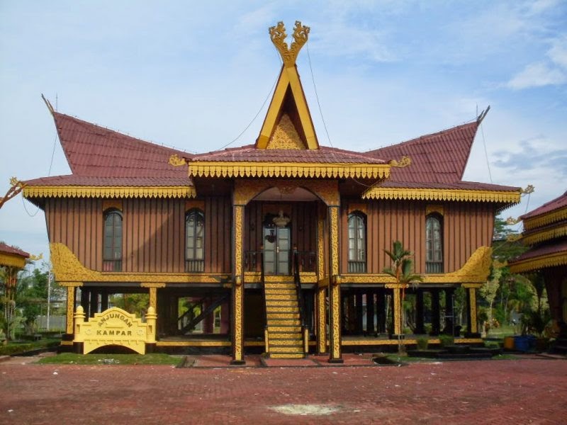 Detail Gambar Rumah Adat Sumatera Selatan Nomer 30