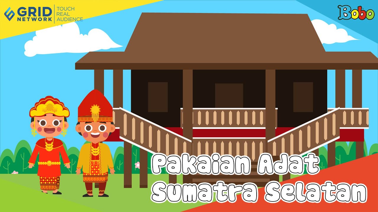 Gambar Rumah Adat Sumatera Selatan Kartun - KibrisPDR