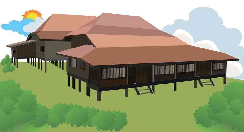 Detail Gambar Rumah Adat Sumatera Selatan Kartun Nomer 2