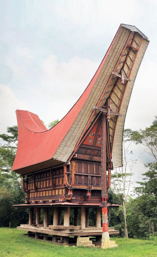 Detail Gambar Rumah Adat Tongkonan Sulawesi Selatan Koleksi Nomer 14