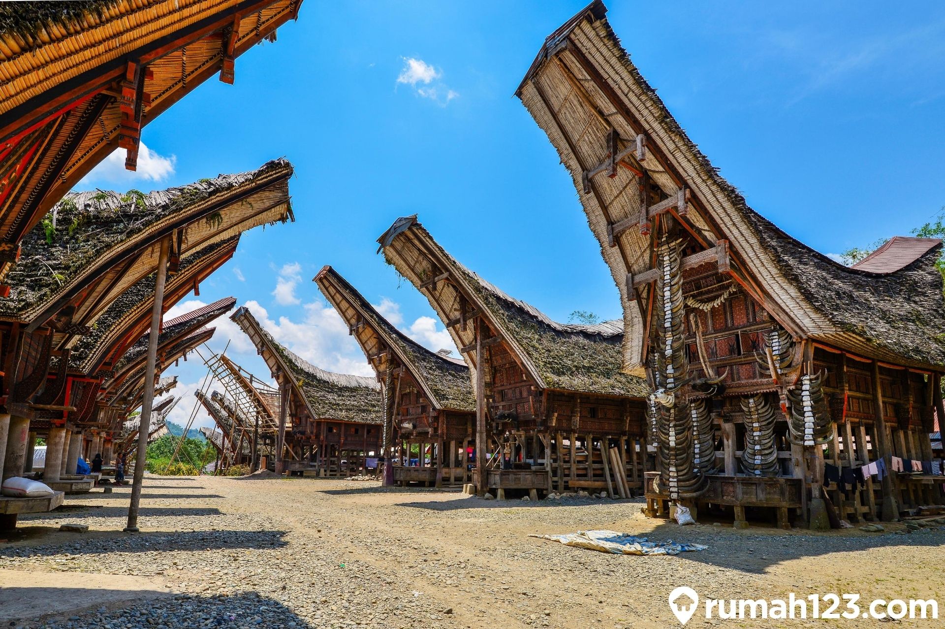 Detail Gambar Rumah Adat Tongkonan Sulawesi Selatan Koleksi Nomer 19