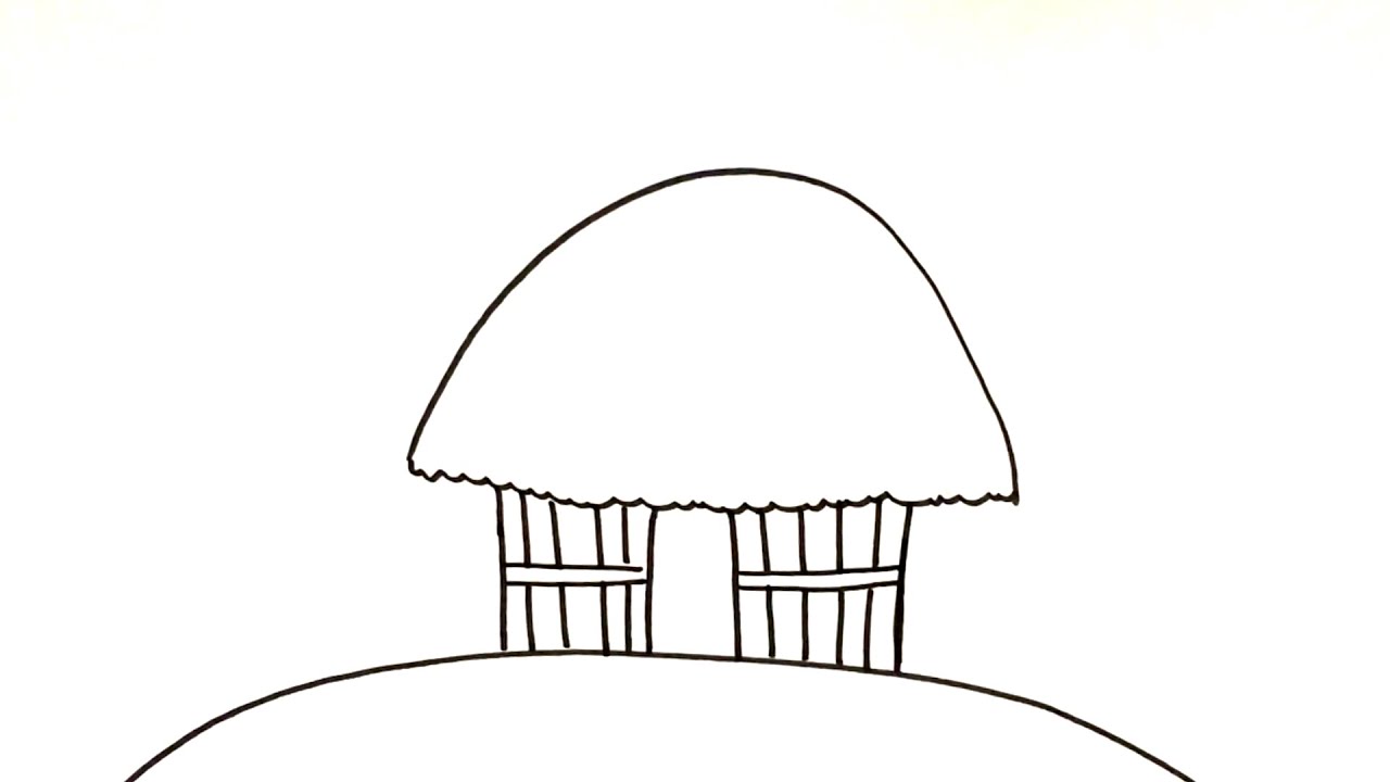 Detail Gambar Rumah Adat Untuk Mewarnai Koleksi Nomer 11