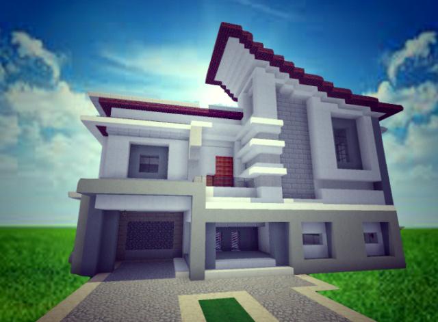Detail Gambar Rumah Bagus Minecraft Nomer 28