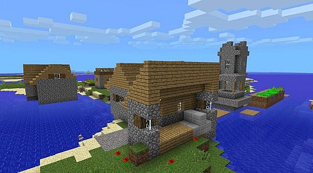 Detail Gambar Rumah Bagus Minecraft Nomer 33