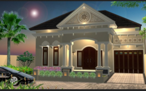 Detail Gambar Rumah Besar 1 Lantai Nomer 4