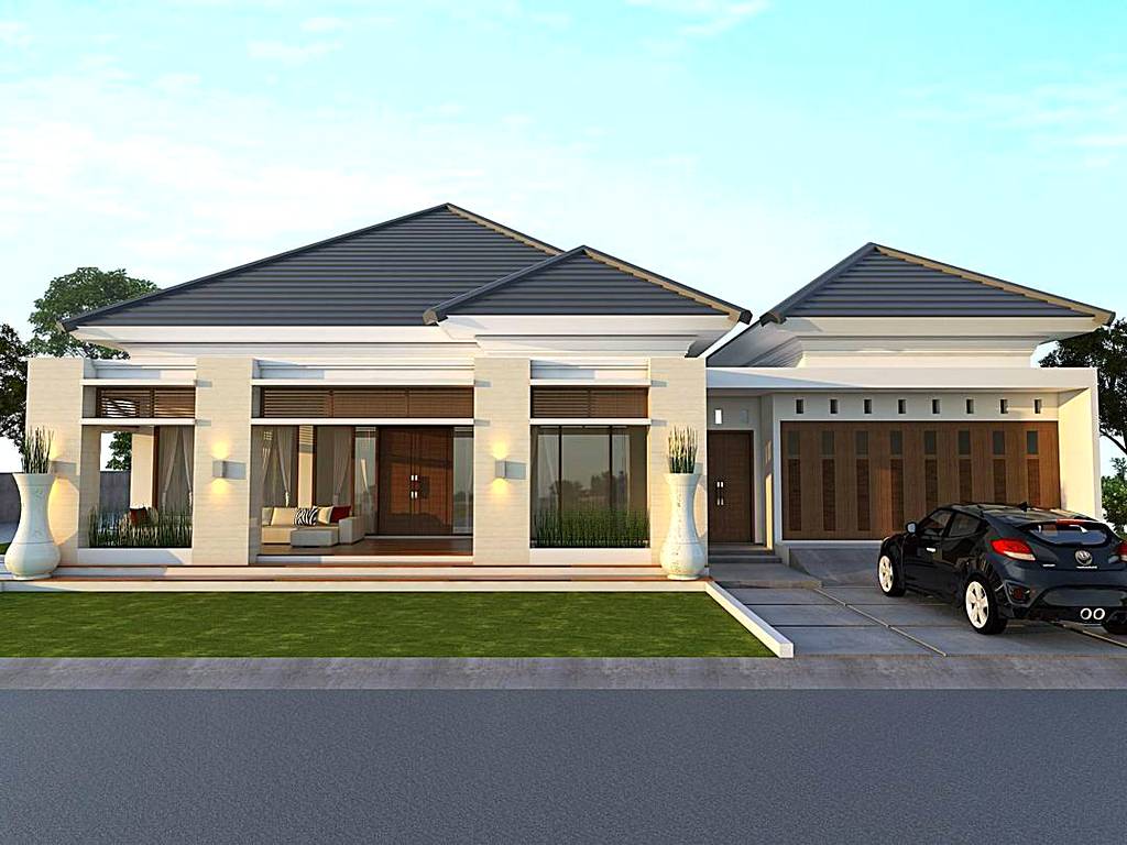 Detail Gambar Rumah Besar 1 Lantai Nomer 10