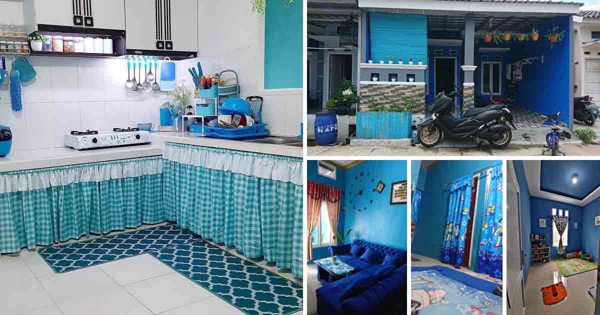 Detail Gambar Rumah Biru Nomer 9