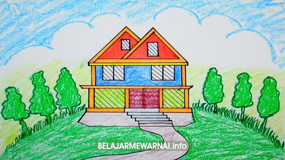 Gambar Rumah Buat Anak Tk