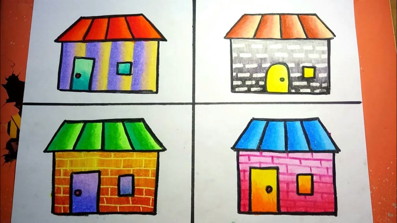 Detail Gambar Rumah Crayon Nomer 9