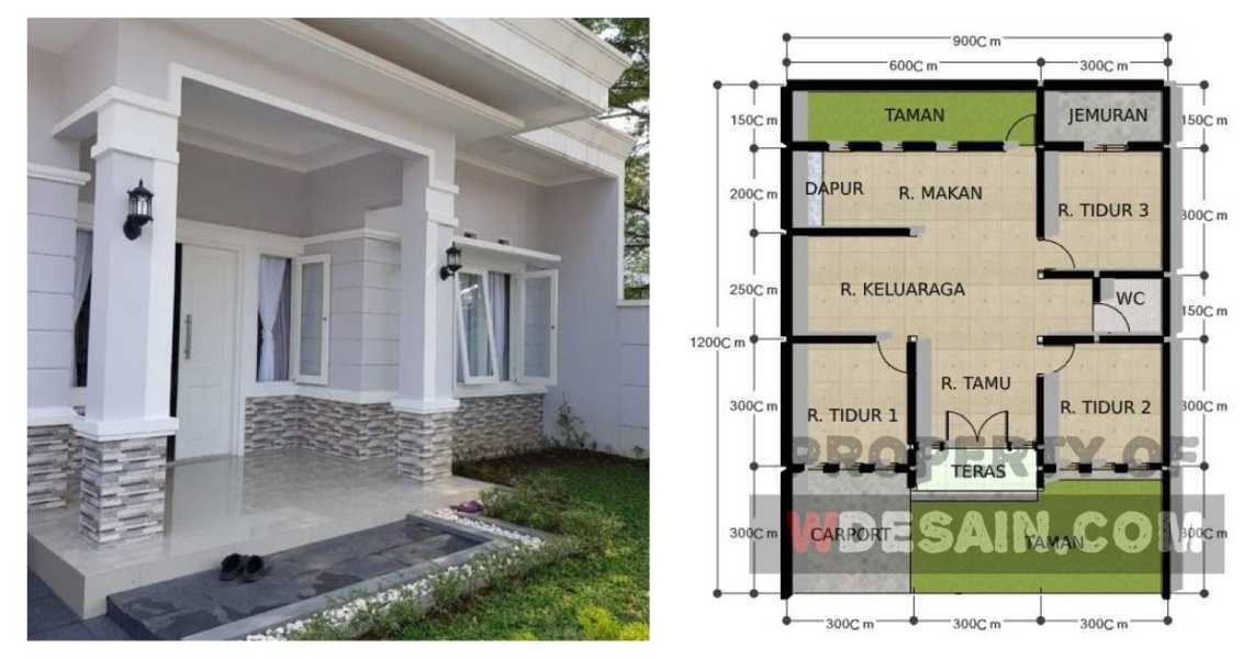 Detail Gambar Rumah Dan Denahnya Nomer 18