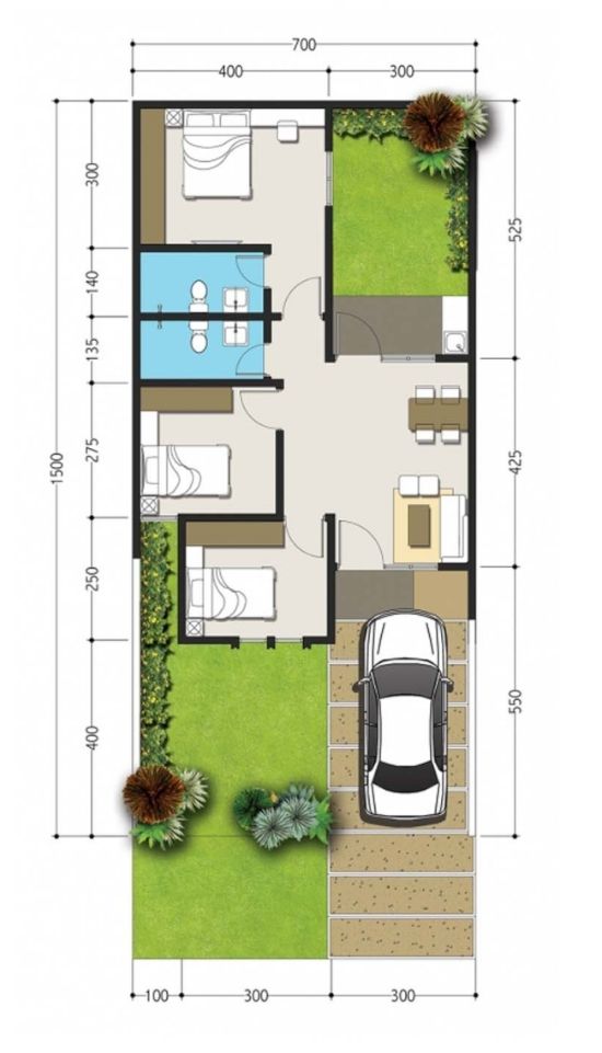 Detail Gambar Rumah Dan Denahnya Nomer 24