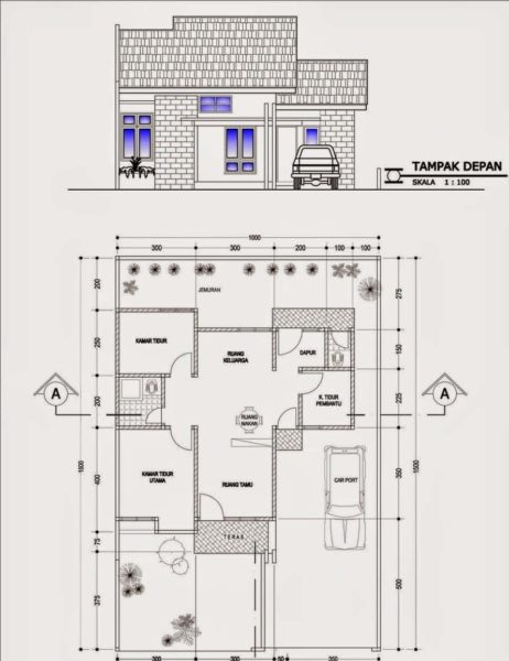 Detail Gambar Rumah Dan Ukurannya Nomer 18