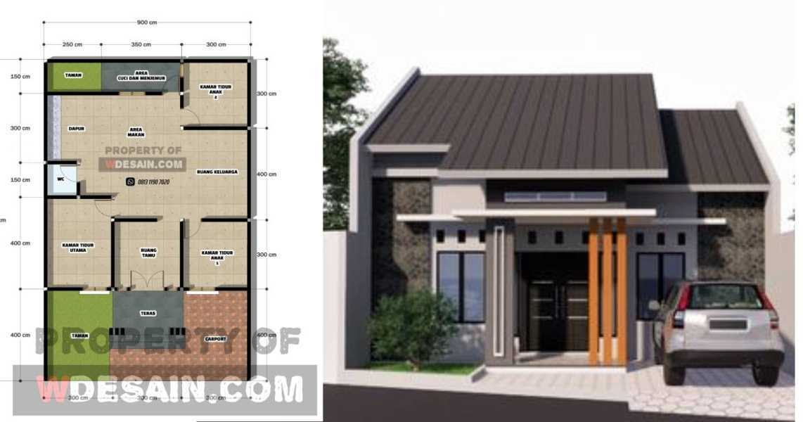 Detail Gambar Rumah Dan Ukurannya Nomer 10