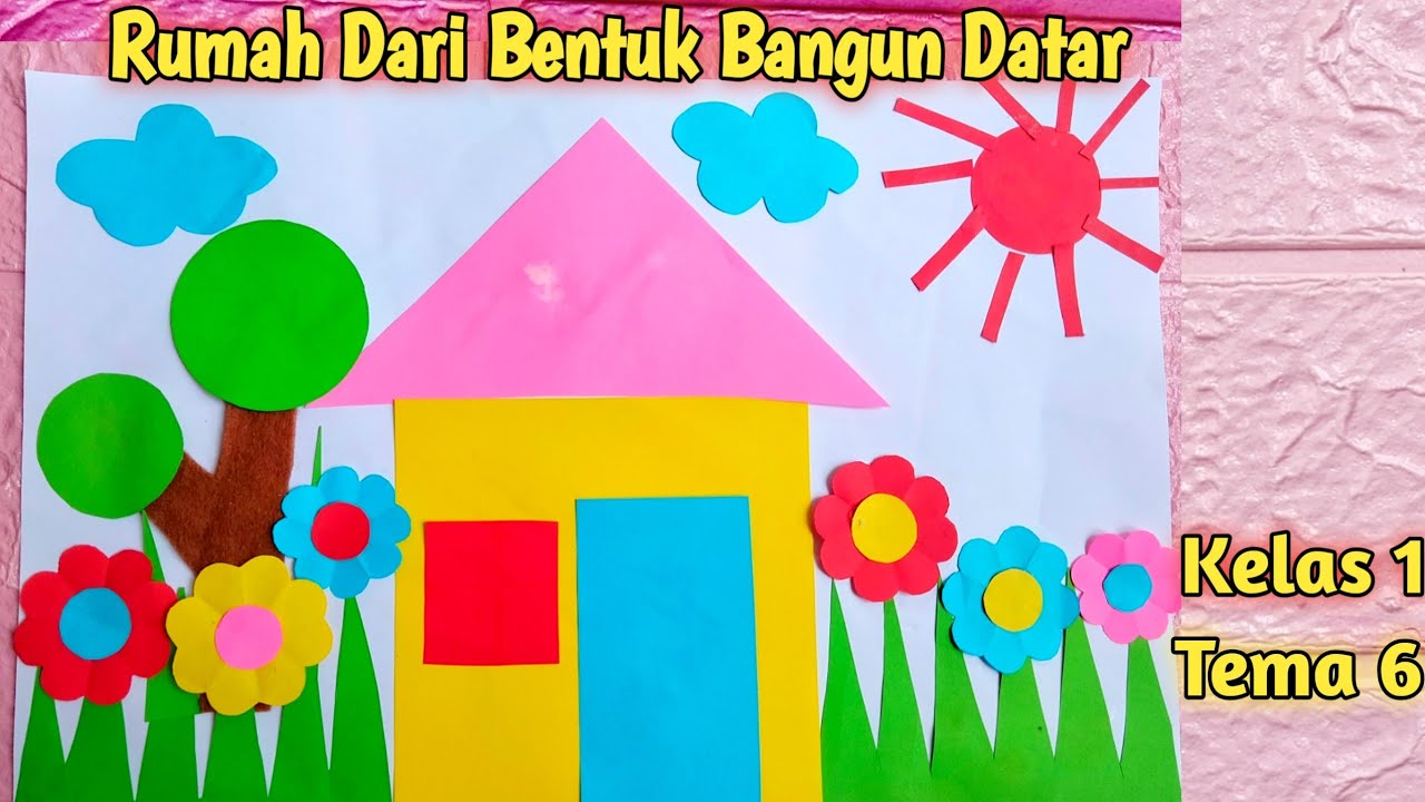 Gambar Rumah Dari Bangun Datar - 55+ Koleksi Gambar