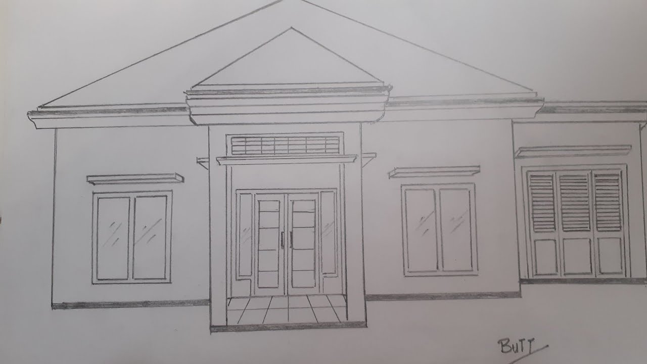 Detail Gambar Rumah Dari Depan Nomer 23