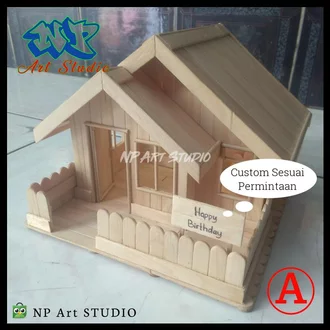 Detail Gambar Rumah Dari Stik Nomer 54