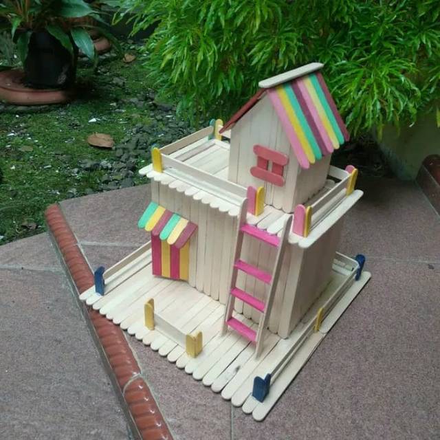 Detail Gambar Rumah Dari Stik Nomer 56